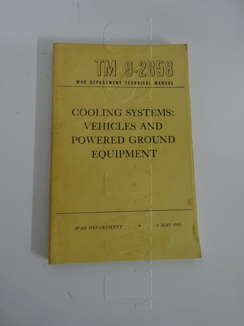TM9 2858 Cooling system 1945