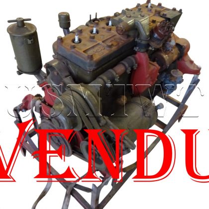 HALF TRACK WHITE ENGINE